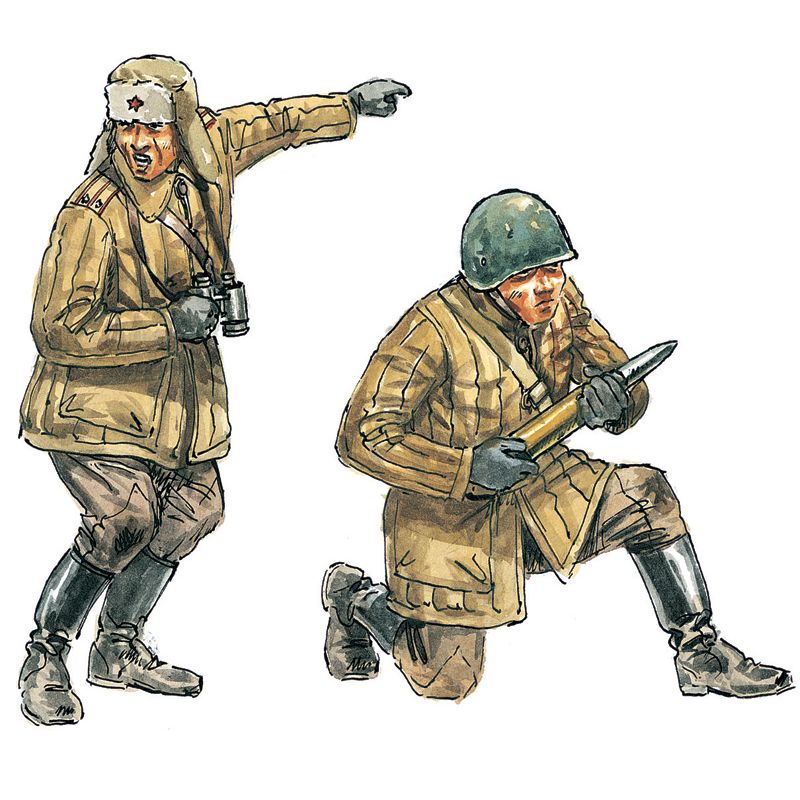 Italeri 6097 WWII - ZIS 3 AT Gun with Servants